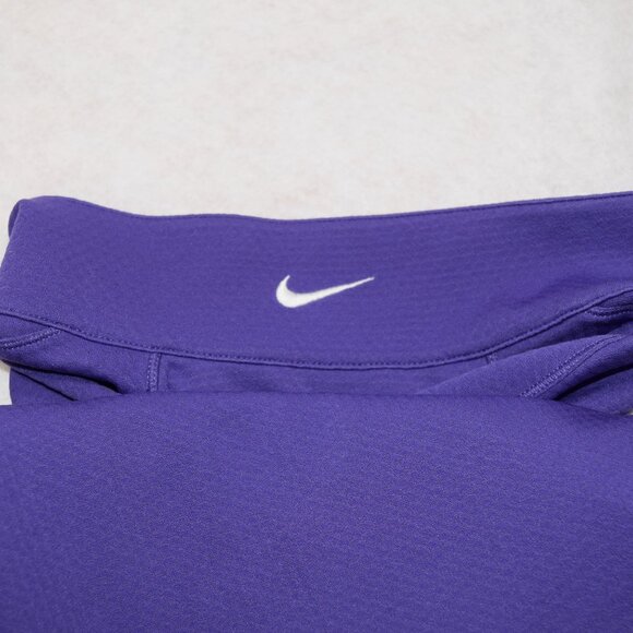Nike Women's Purple Large TCU Texas Christian University  1/4 Zip - Picture 6 of 6